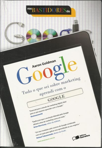 Livro Nos Bastidores do Google - Aaron Goldman