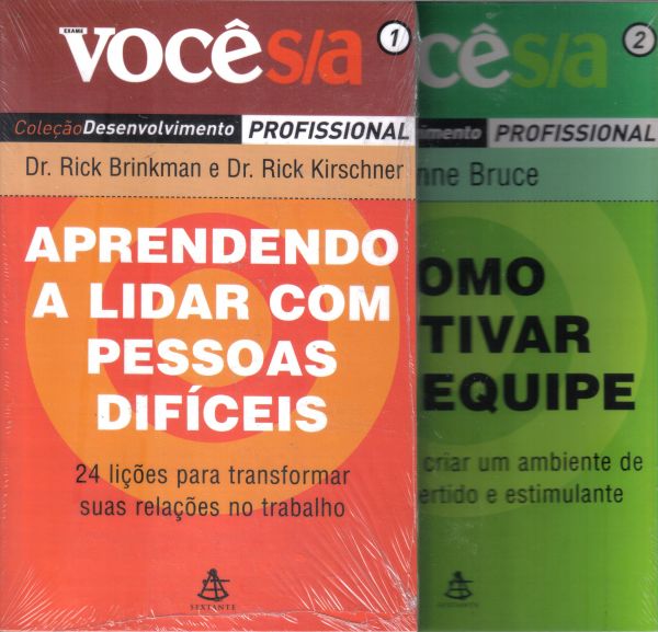 Coleção Desenvolvimento Profissional - 10 Livros - Você S/A