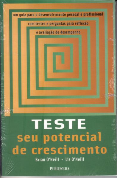 Livro Teste Seu Potencial de Crescimento - Brian O'Neill