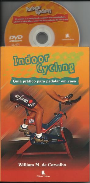 Livro Guia Indoor Cycling e DVD - William M. de Carvalho